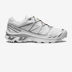 Salomon xt-6 White and silver Trail Shoes